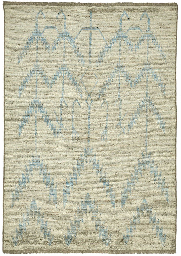 7x10 Contemporary Tribal Area Rugs - 48138