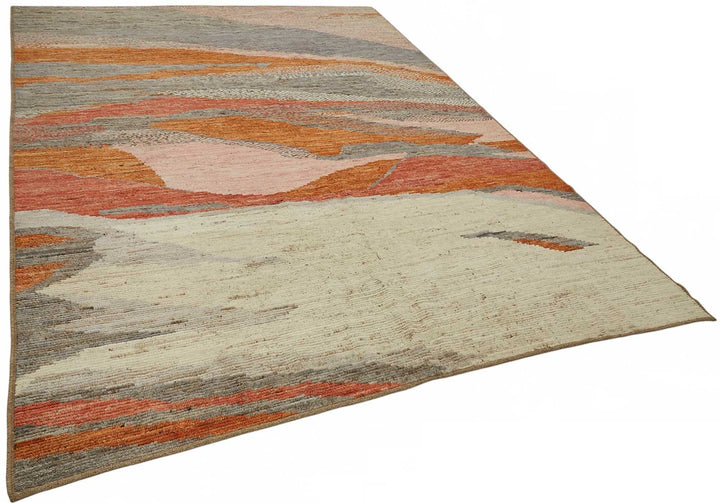 8x11 Contemporary Tribal Area Rugs - 48140