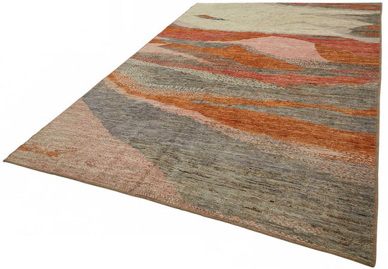 8x11 Contemporary Tribal Area Rugs - 48140