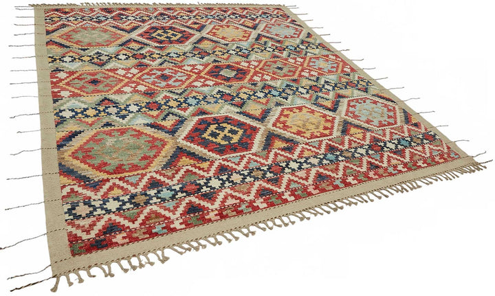 8x10 Contemporary Tribal Area Rugs - 48141