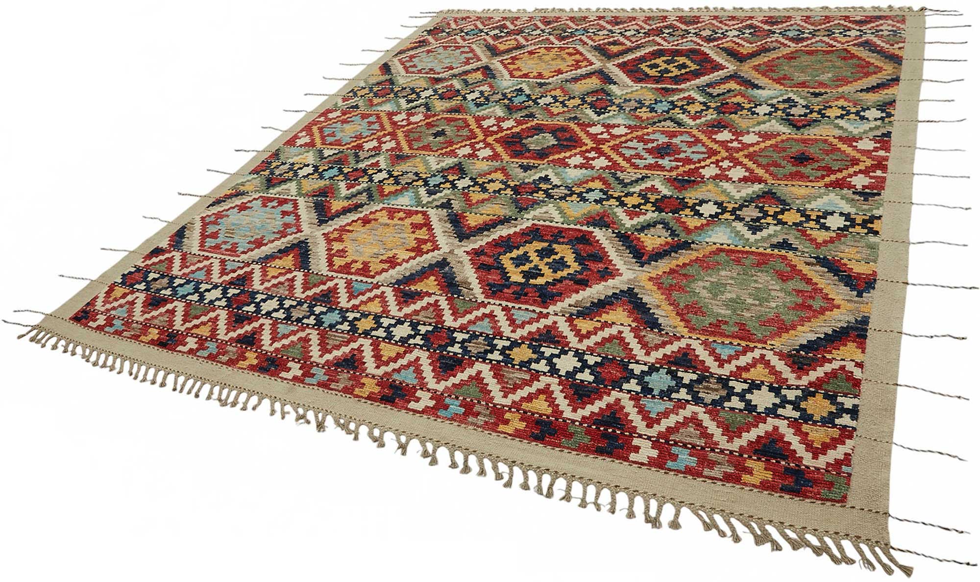 8x10 Contemporary Tribal Area Rugs - 48141