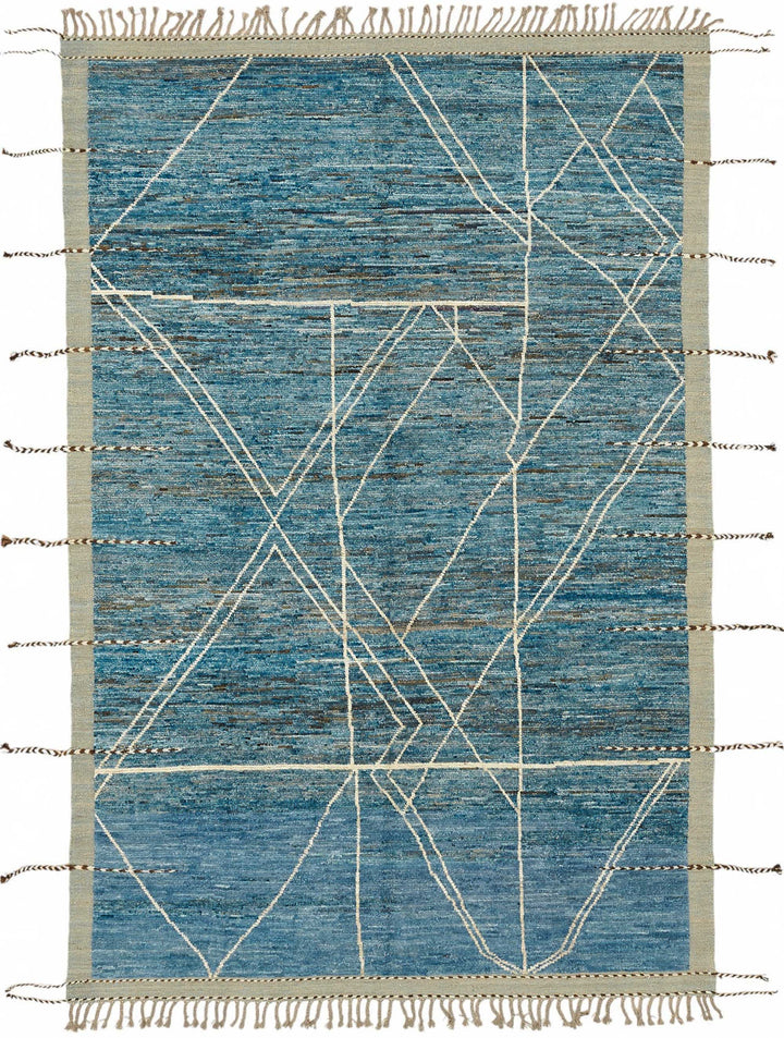 7x10 Contemporary Tribal Area Rugs - 48143