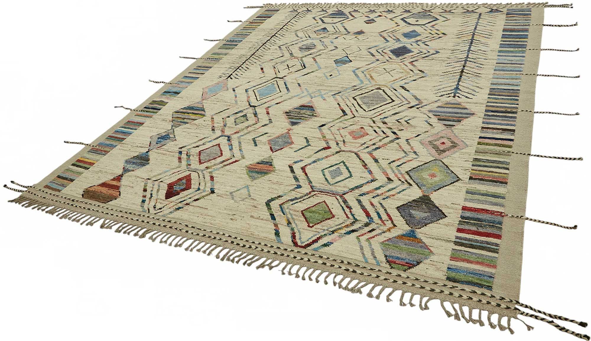 8x10 Contemporary Tribal Area Rugs - 48144