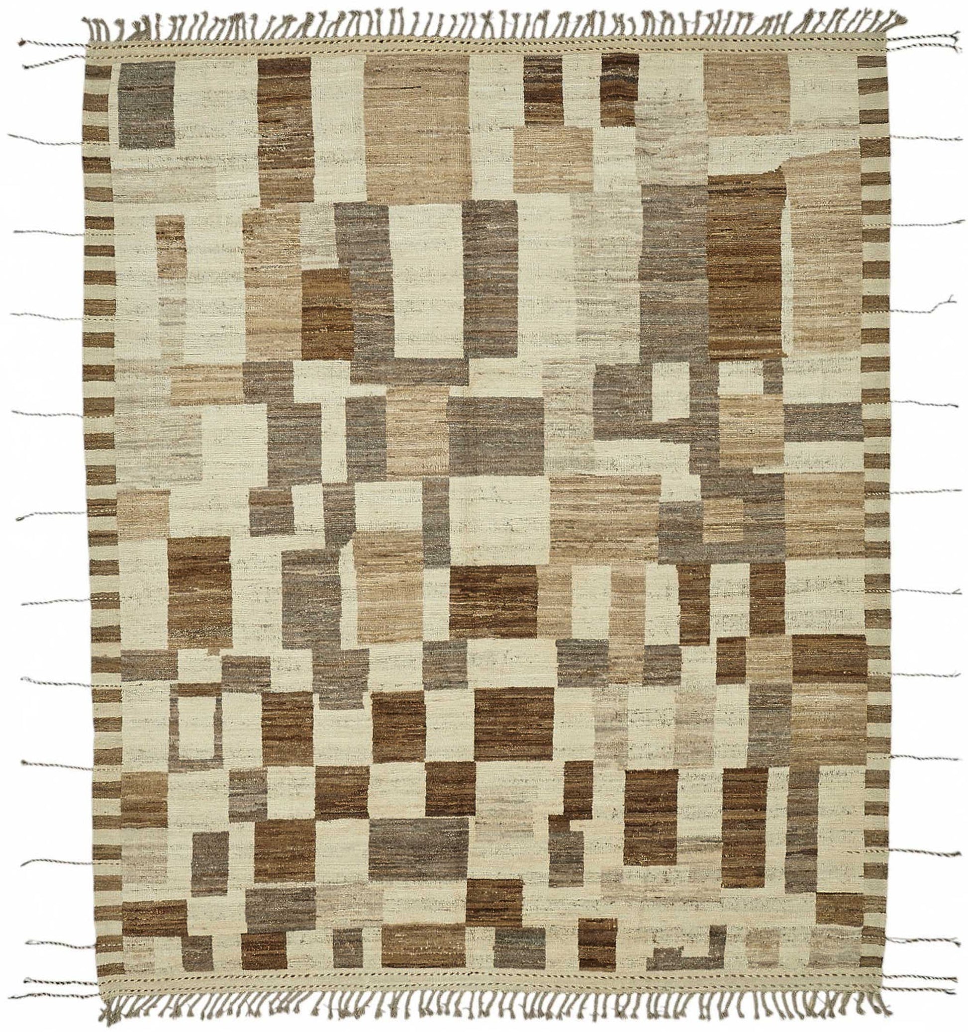 7x10 Contemporary Tribal Area Rugs - 48148