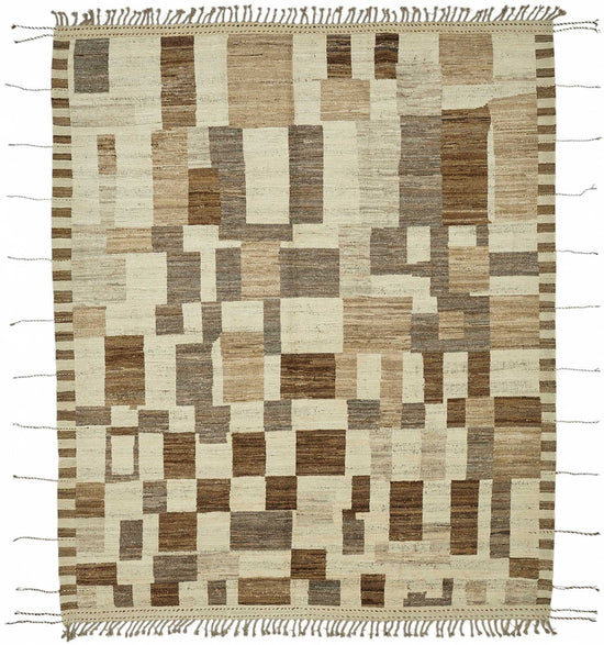 7x10 Contemporary Tribal Area Rugs - 48148