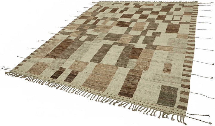 7x10 Contemporary Tribal Area Rugs - 48148