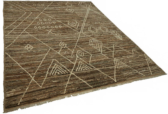 7x9 Contemporary Tribal Area Rugs - 48149