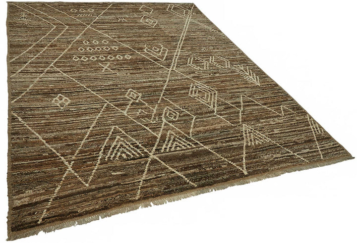 7x9 Contemporary Tribal Area Rugs - 48149