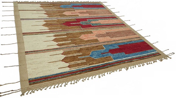 8x10 Contemporary Tribal Area Rugs - 48151