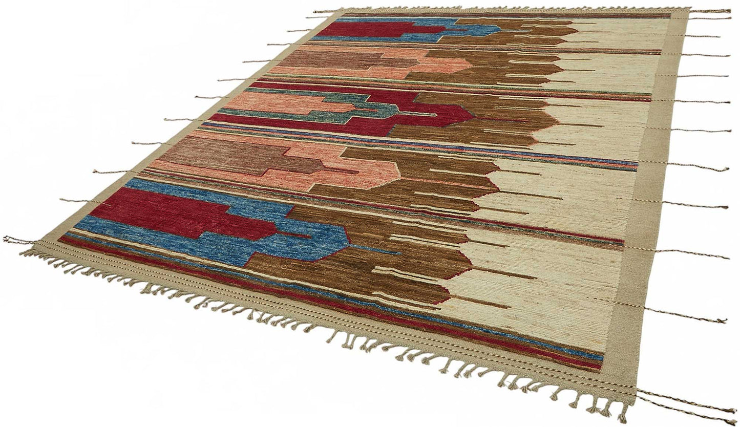 8x10 Contemporary Tribal Area Rugs - 48151