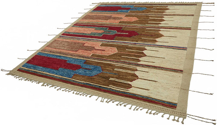 8x10 Contemporary Tribal Area Rugs - 48151