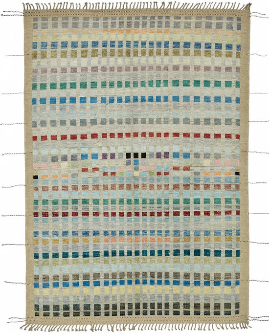 7x10 Contemporary Tribal Area Rugs - 48152