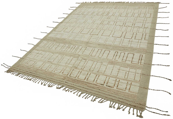 7x10 Contemporary Tribal Area Rugs - 48154