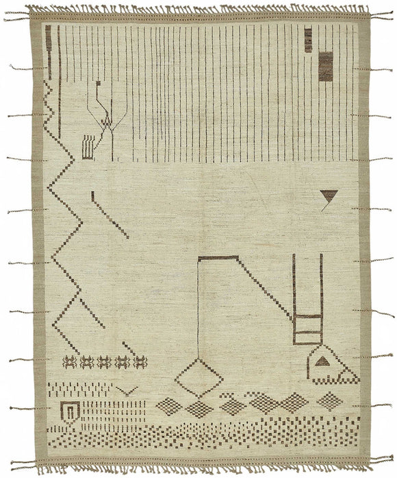 9x12 Contemporary Tribal Area Rugs - 48158