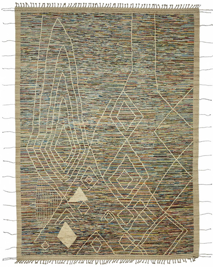 10x14 Contemporary Tribal Area Rugs - 48159