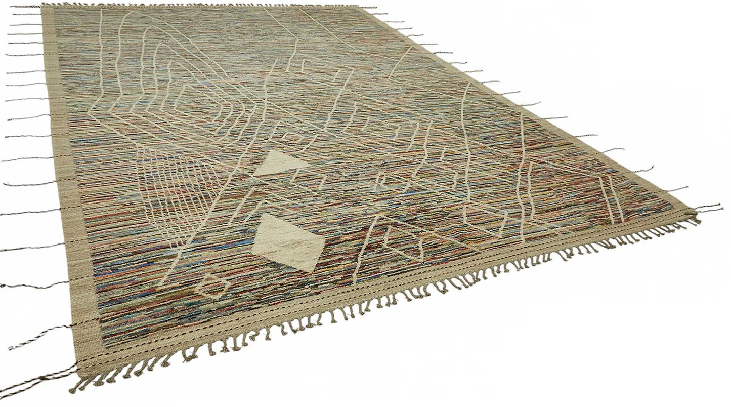 10x14 Contemporary Tribal Area Rugs - 48159