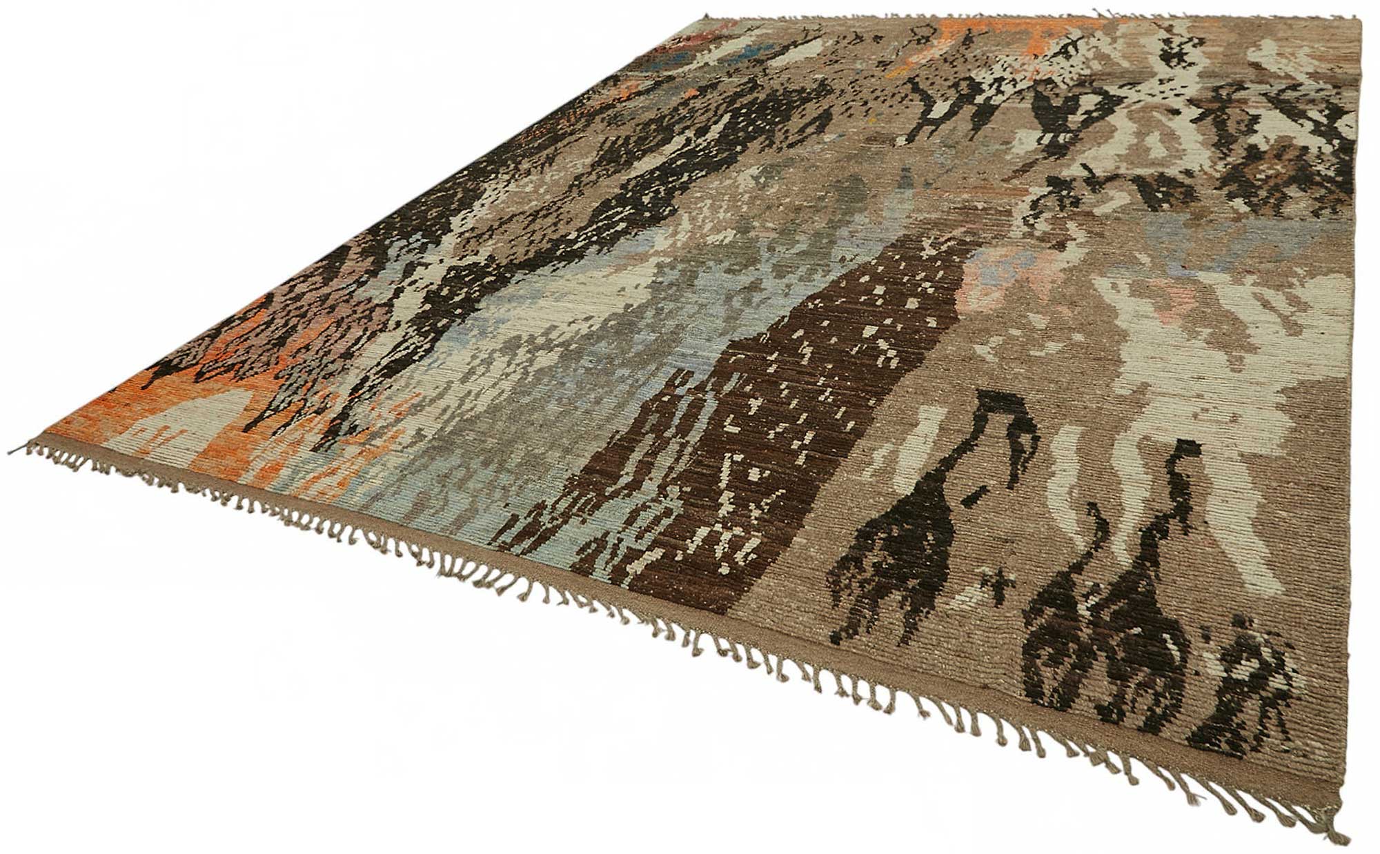 11x14 Contemporary Tribal Area Rugs - 48162