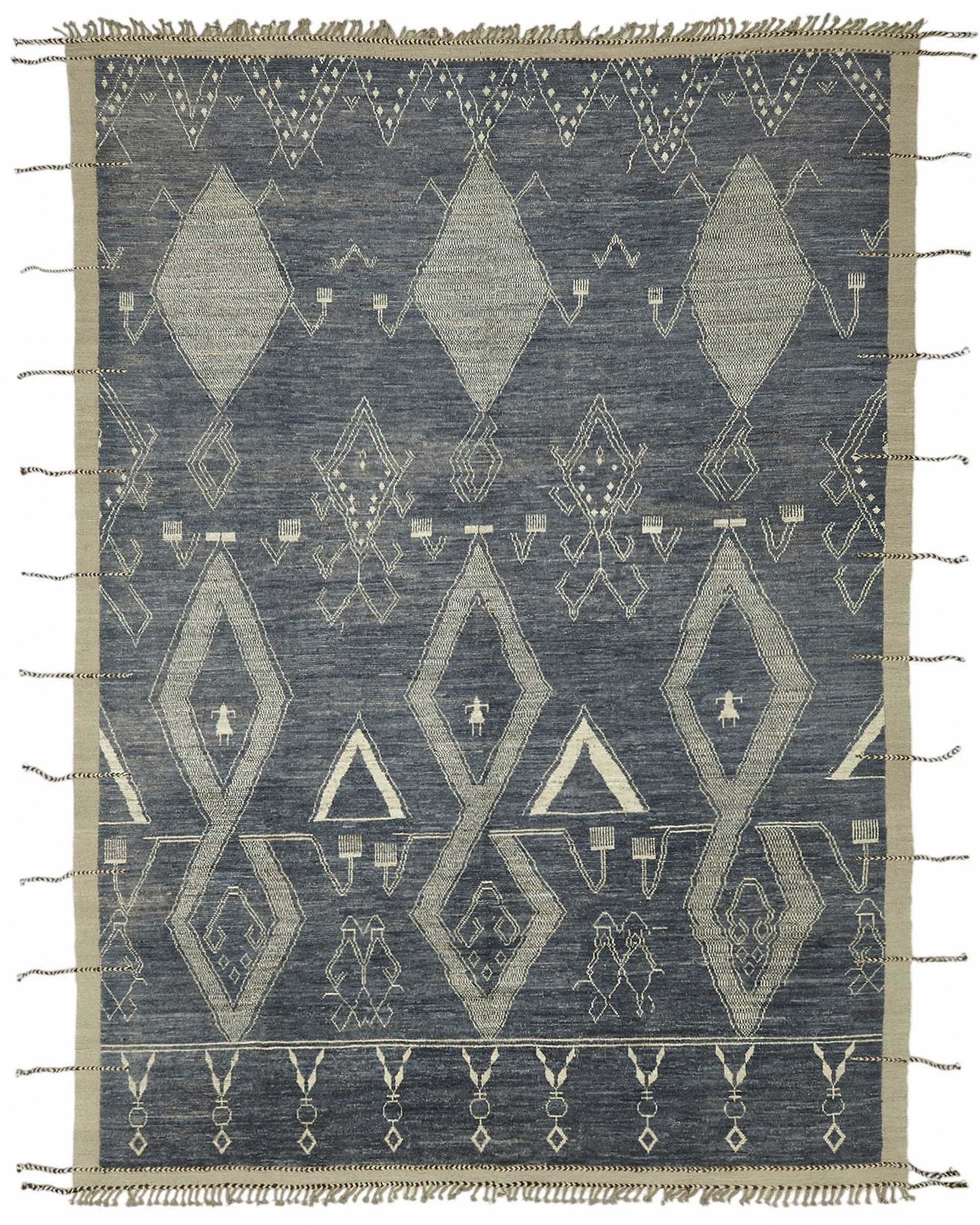 10x14 Contemporary Tribal Area Rugs - 48166