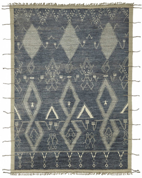 10x14 Contemporary Tribal Area Rugs - 48166