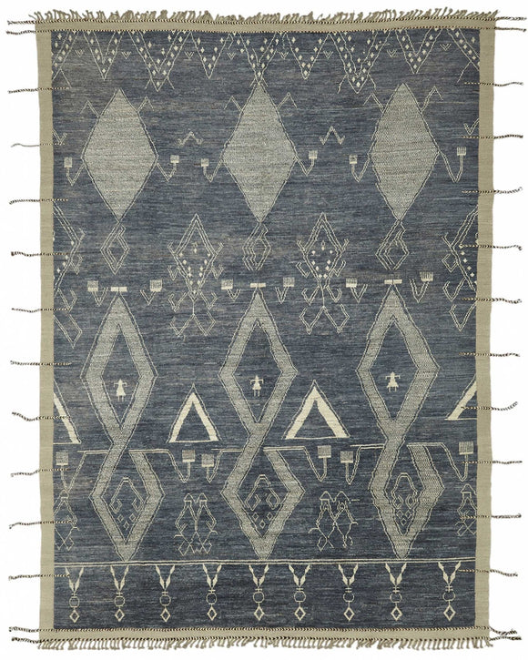 10x14 Contemporary Tribal Area Rugs - 48166
