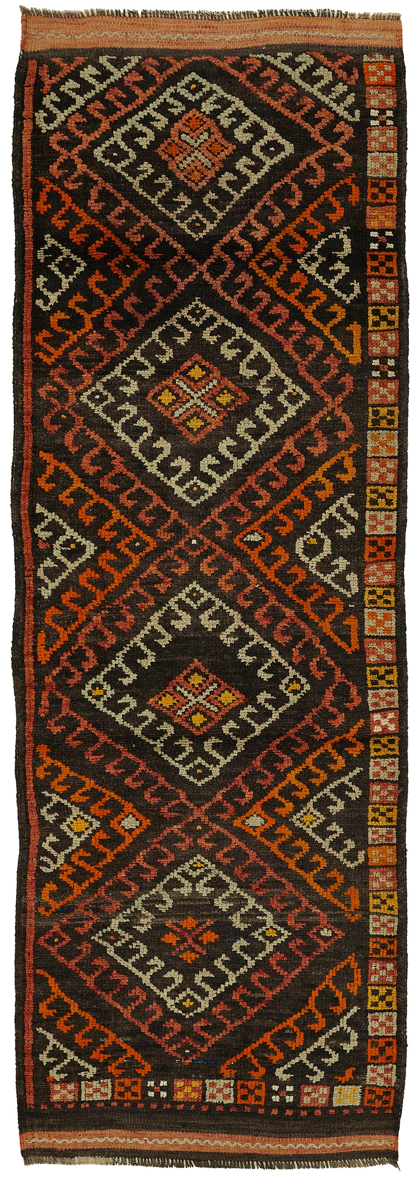 3x13 Vintage Runner Rug - 48189