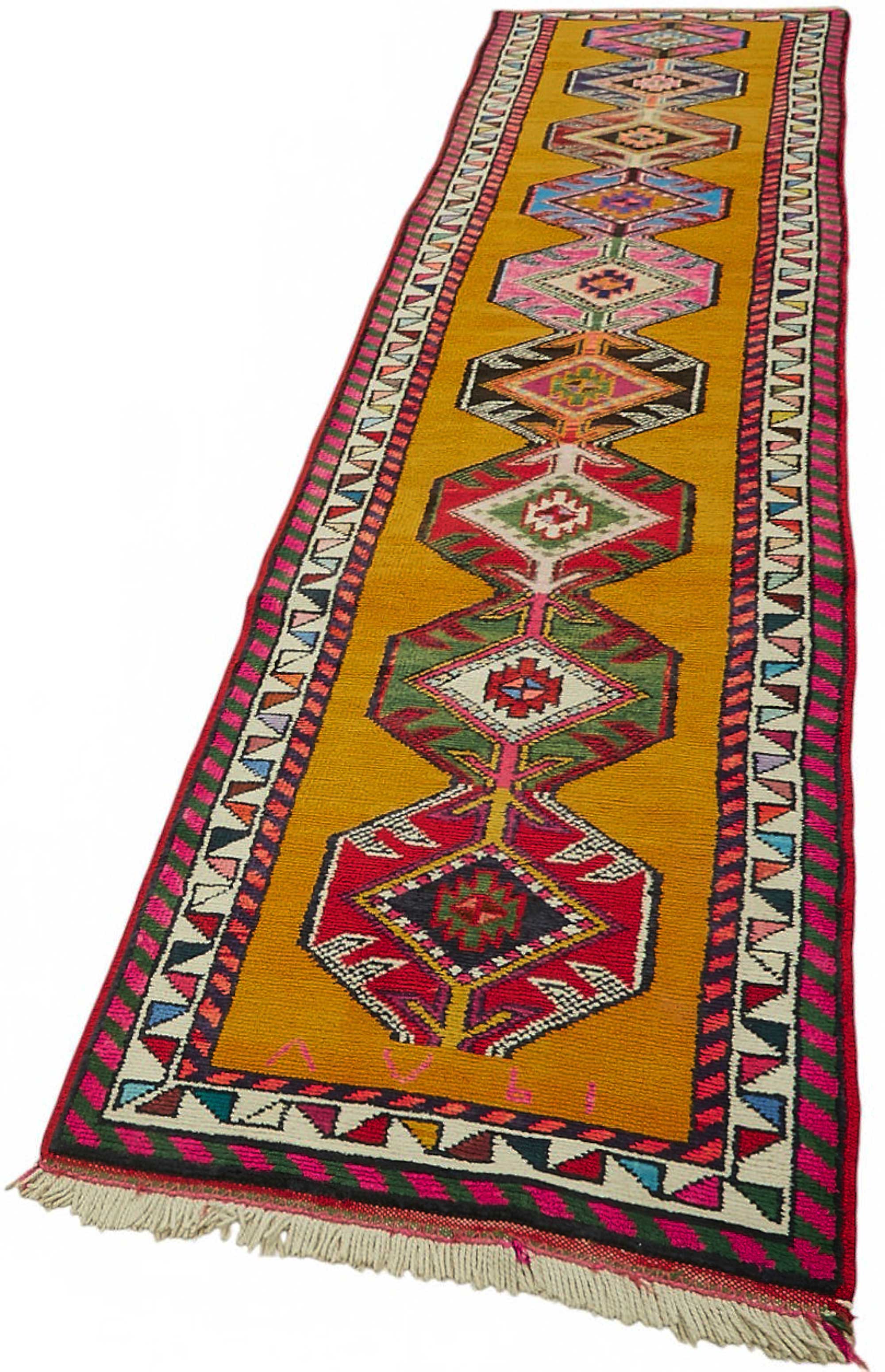 3x13 Vintage Runner Rug - 48207