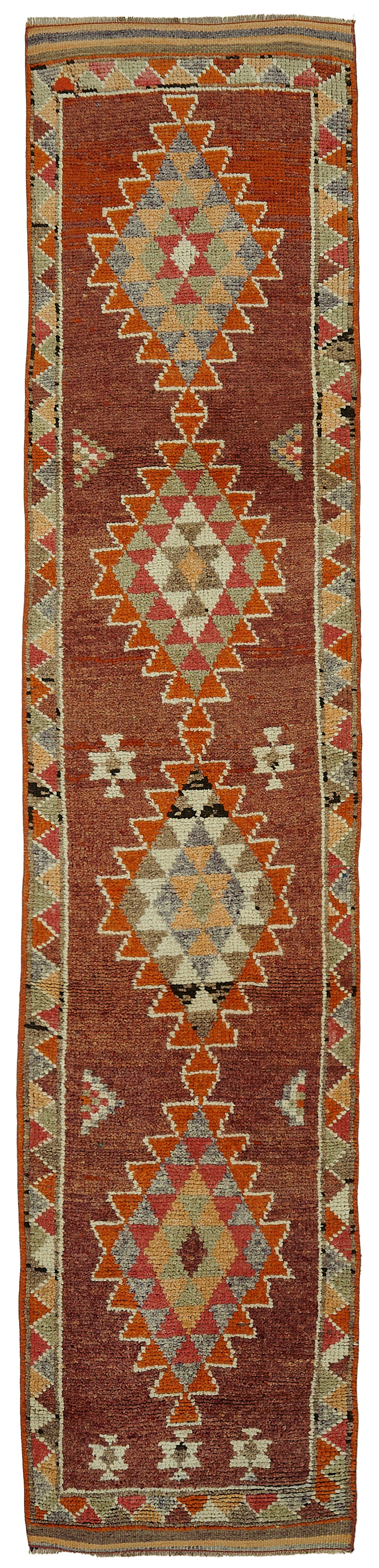 3x13 Vintage Runner Rug - 48208