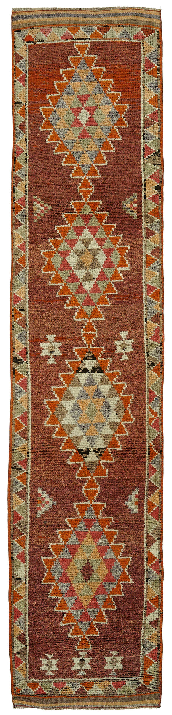 3x13 Vintage Runner Rug - 48208