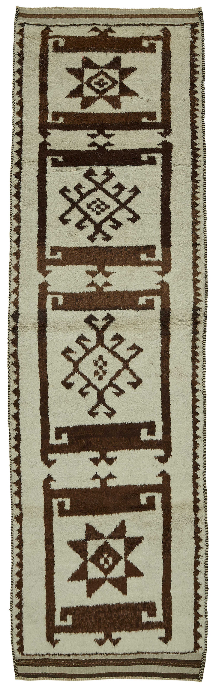 4x13 Vintage Runner Rug - 48211