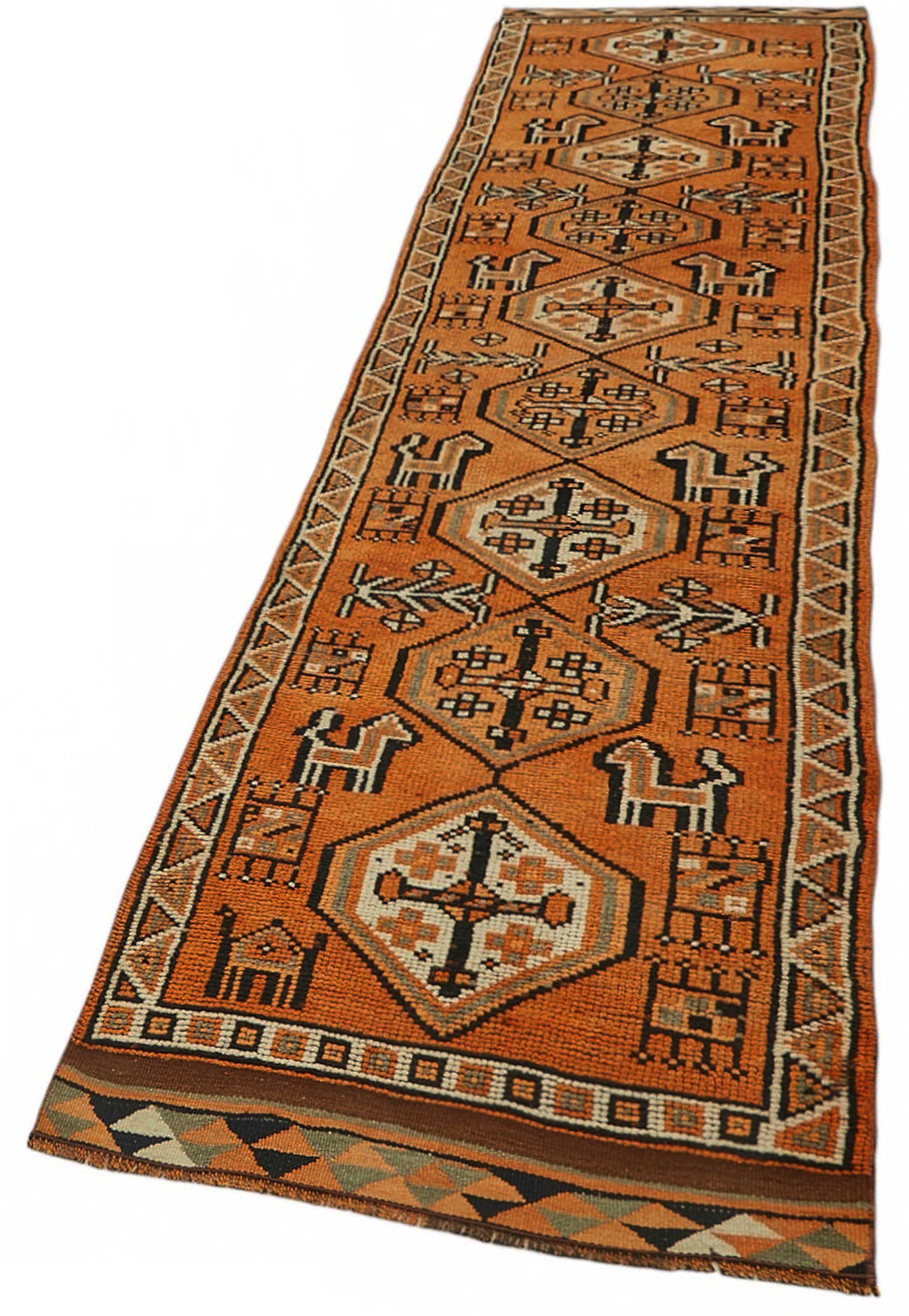 3x14 Vintage Runner Rug - 48252