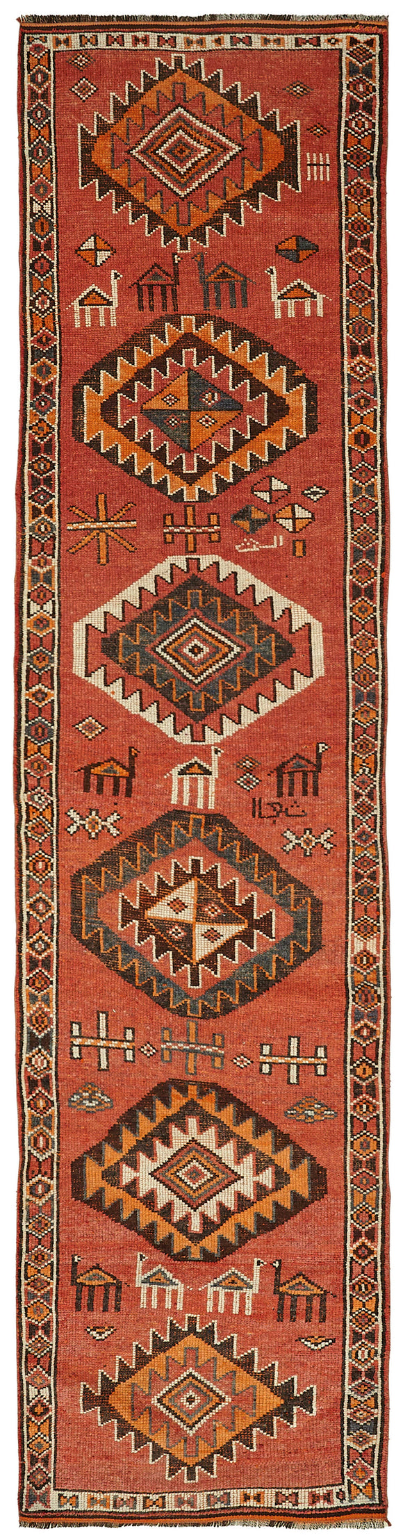 3x13 Vintage Runner Rug - 48457