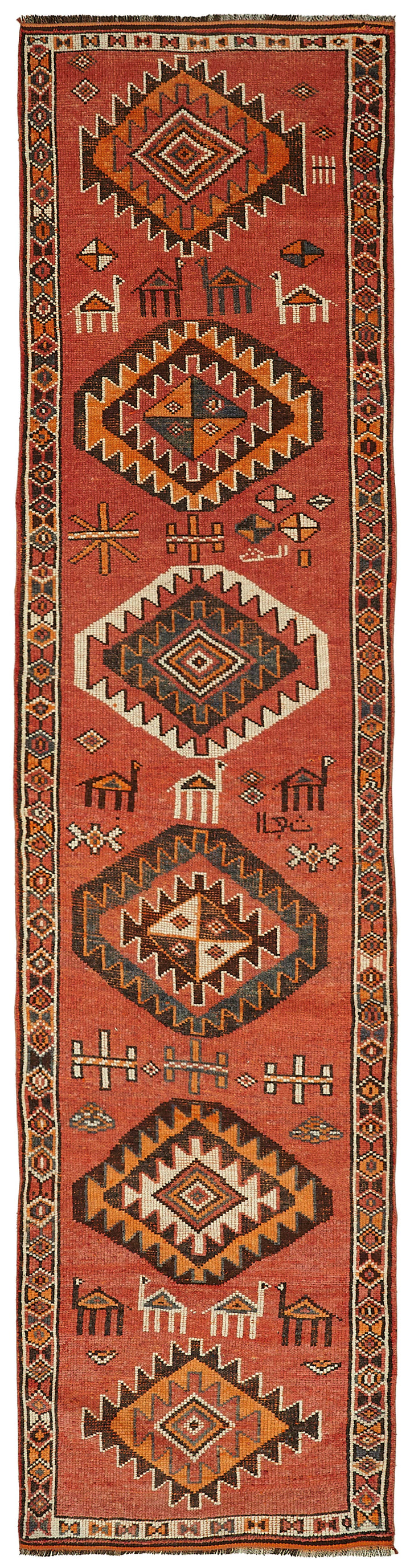 3x13 Vintage Runner Rug - 48457