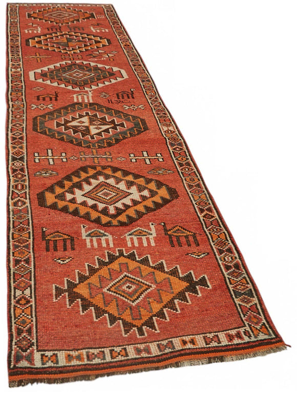 3x13 Vintage Runner Rug - 48457