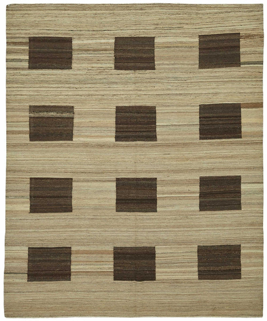8x10 Handwoven Turkish Kilim Rug  - 48762