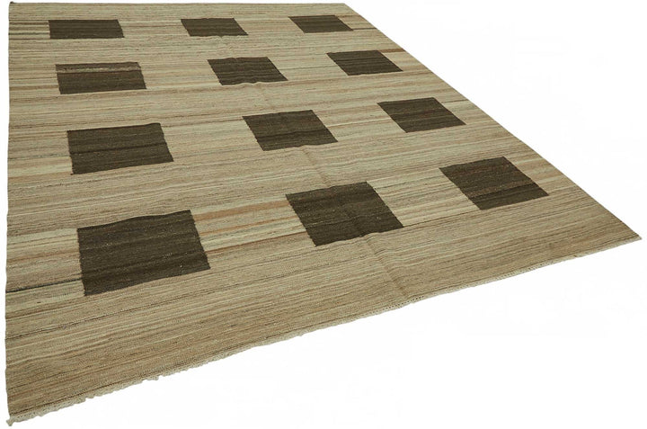 8x10 Handwoven Turkish Kilim Rug  - 48762