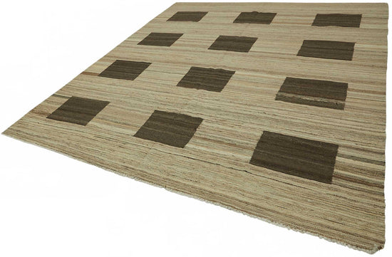8x10 Handwoven Turkish Kilim Rug  - 48762