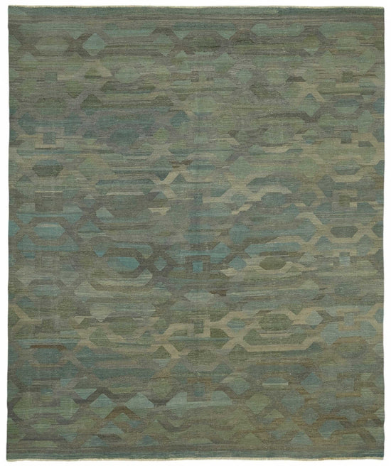8x10 Handwoven Turkish Kilim Rug  - 48763