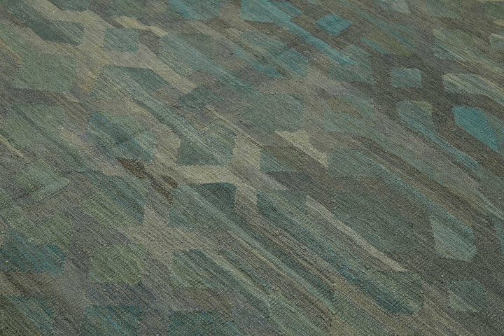 8x10 Handwoven Turkish Kilim Rug  - 48763