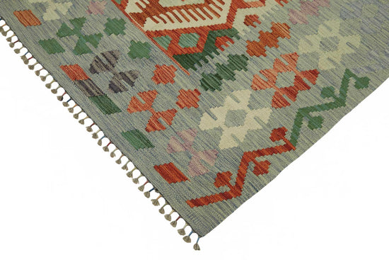 8x9 Handwoven Turkish Kilim Rug  - 48764