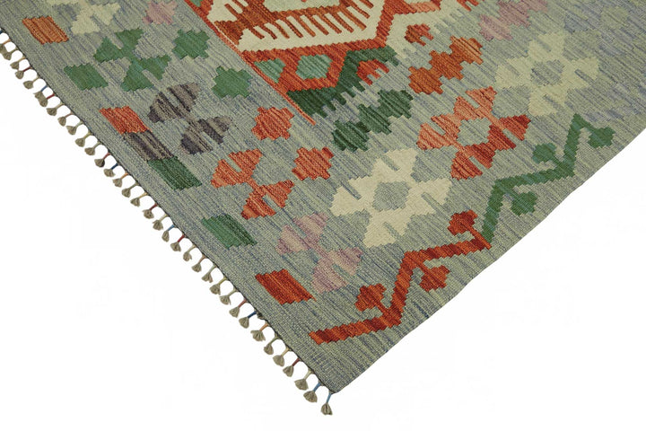 8x9 Handwoven Turkish Kilim Rug  - 48764