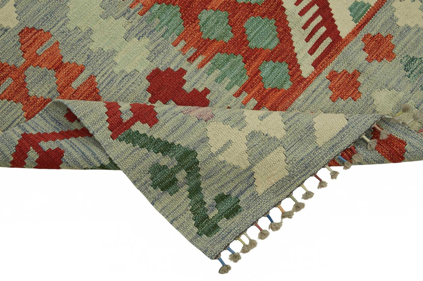 8x9 Handwoven Turkish Kilim Rug  - 48764