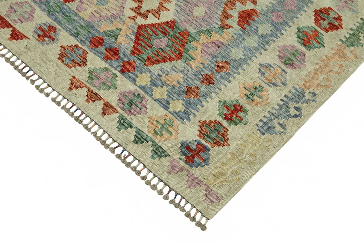 8x10 Handwoven Turkish Kilim Rug  - 48768