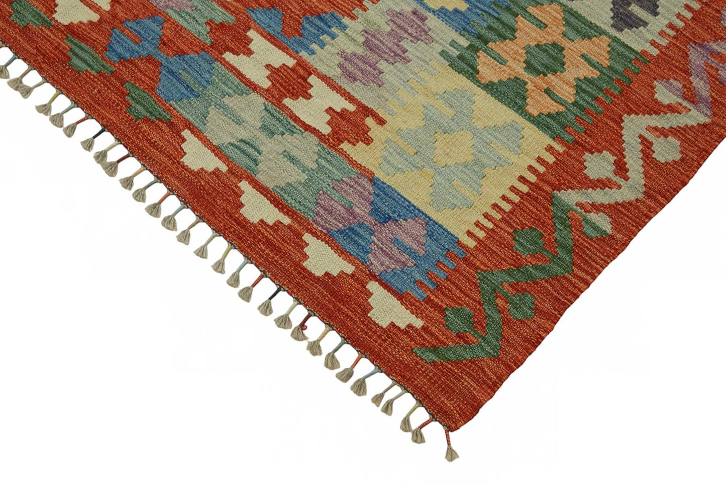 8x10 Handwoven Turkish Kilim Rug  - 48772