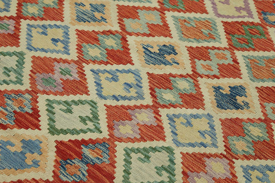 8x9 Handwoven Turkish Kilim Rug  - 48773