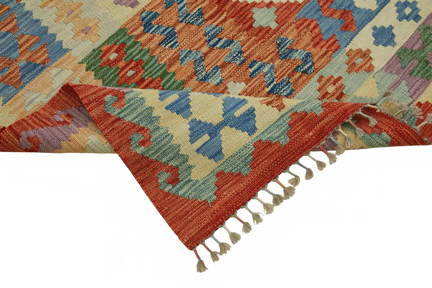 8x9 Handwoven Turkish Kilim Rug  - 48773