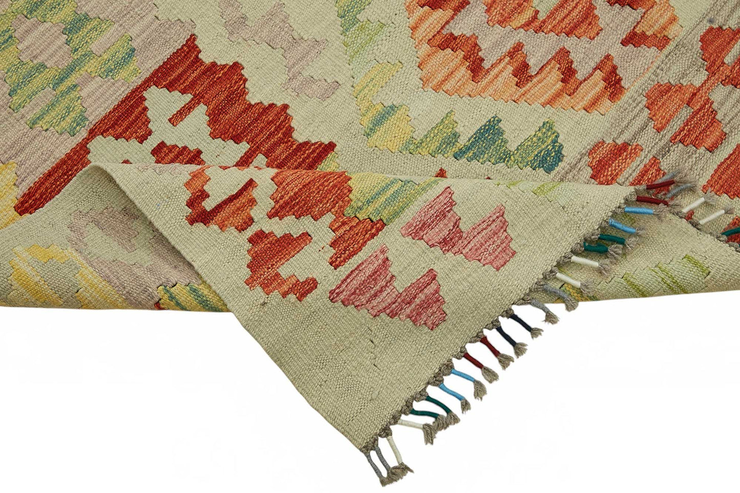 10x13 Handwoven Turkish Kilim Rug  - 48776