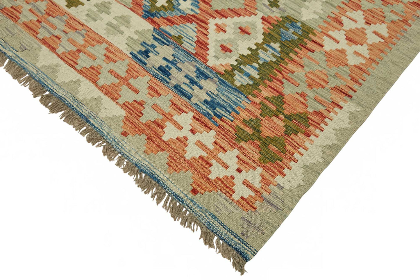 8x9 Handwoven Turkish Kilim Rug  - 48779