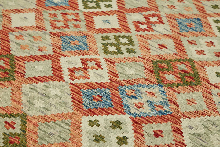 8x9 Handwoven Turkish Kilim Rug  - 48779