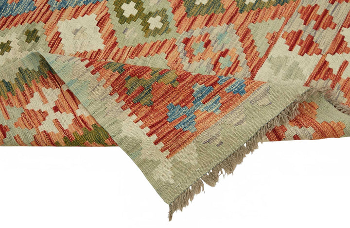 8x9 Handwoven Turkish Kilim Rug  - 48779