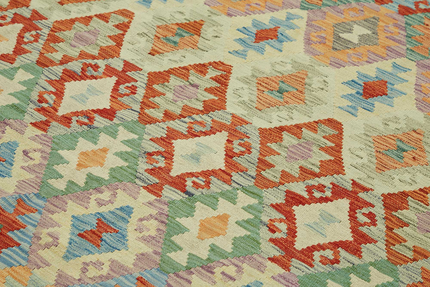 8x10 Handwoven Turkish Kilim Rug  - 48781